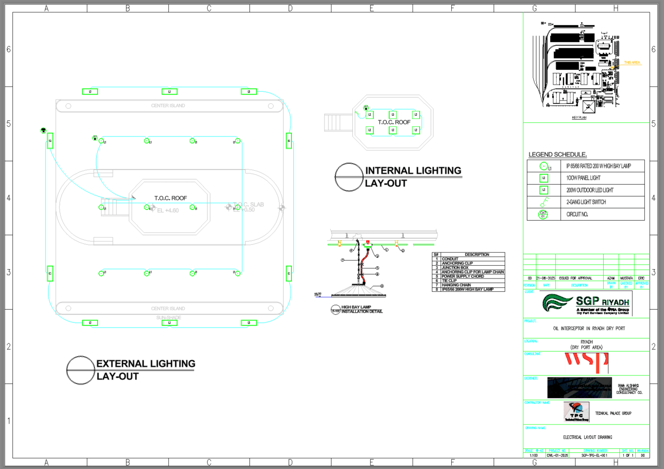 Saudi Port Access Control Design — engineering drawing 4 by INTELLENX SYSTEMS