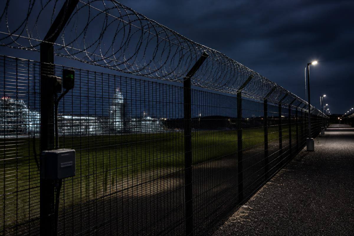 Perimeter Security & PIDS for Oil & Gas Site — Infrastructure project in Gulf Region by INTELLENX SYSTEMS