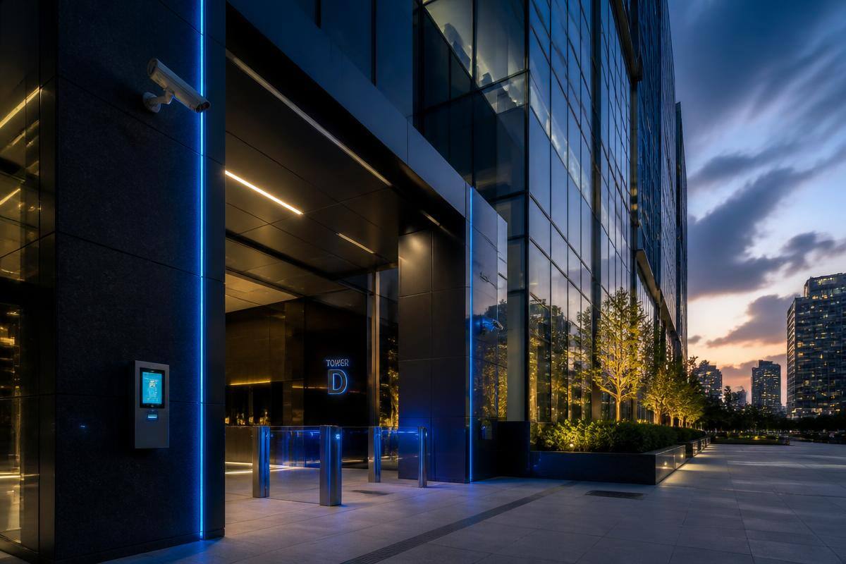 Commercial Tower ELV Design project by INTELLENX SYSTEMS — Commercial Buildings in Asia